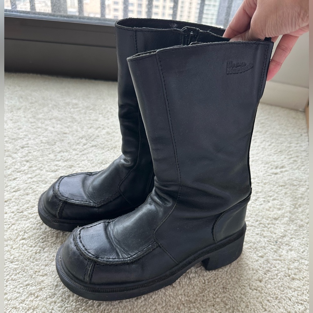 Dr. Martens Vintage MIE Black Leather Boots